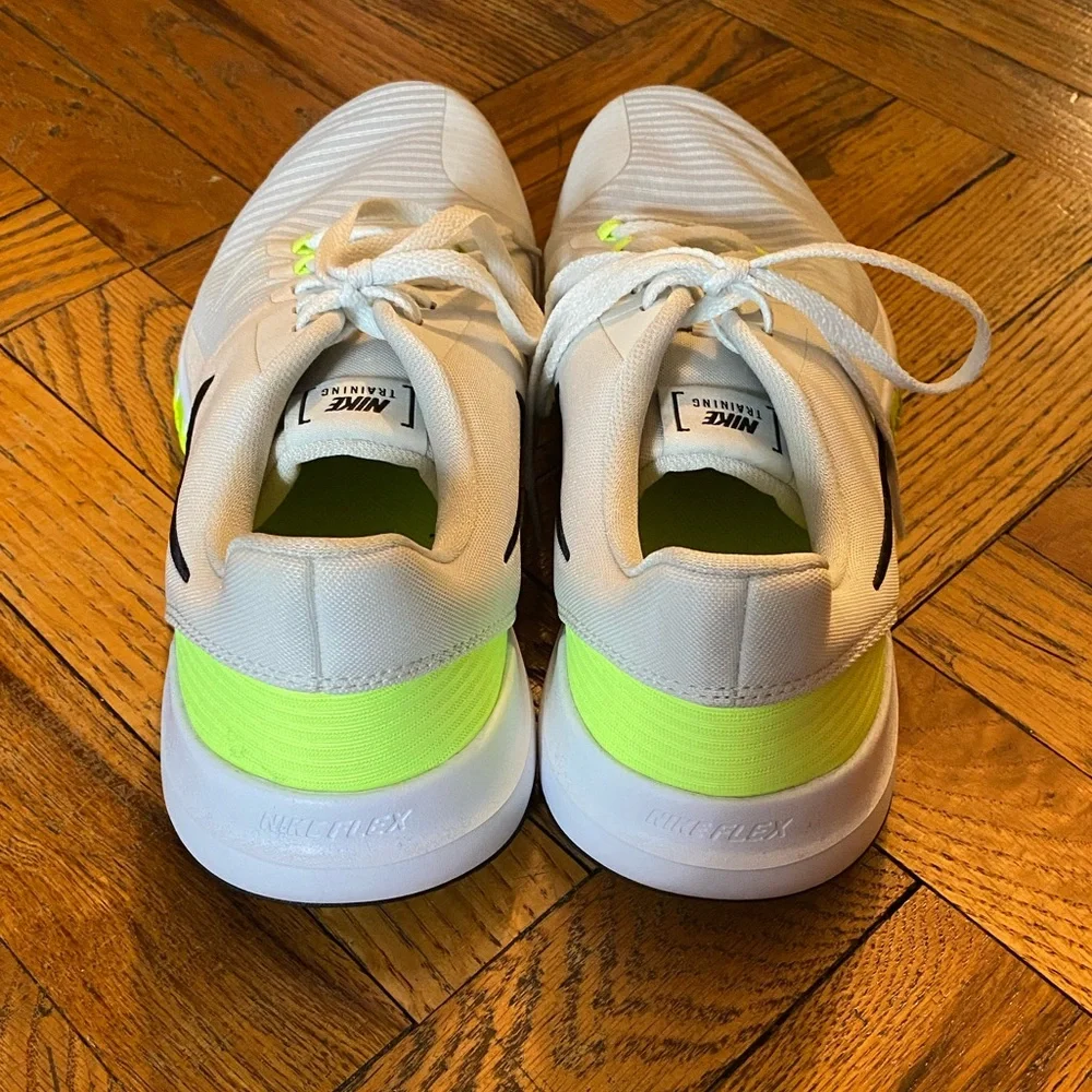 Nike Mens Flex Control Tr4 Cross Trainer Spruce Aura Volt CD0197 006 Size 10.5